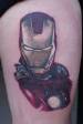 Marvel Iron Man colour portrait